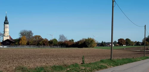 Windräder in Hofoldinger Forst (Visualisierung: TU München)