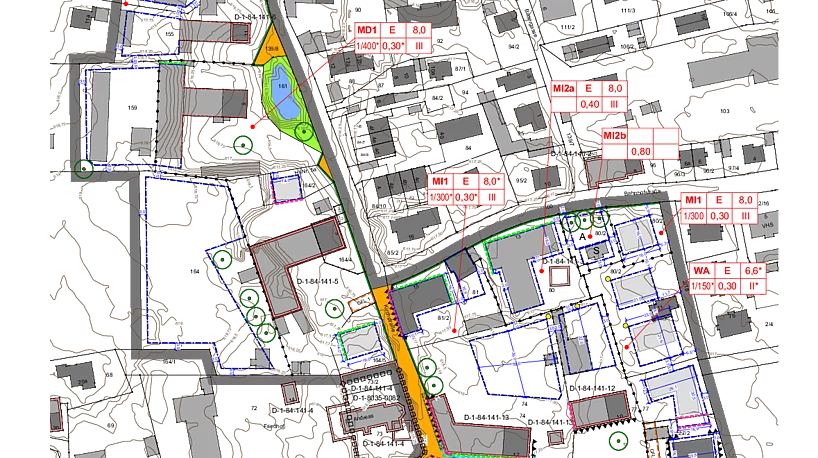 Bebauungsplan Nr. 83 - Planzeichnung